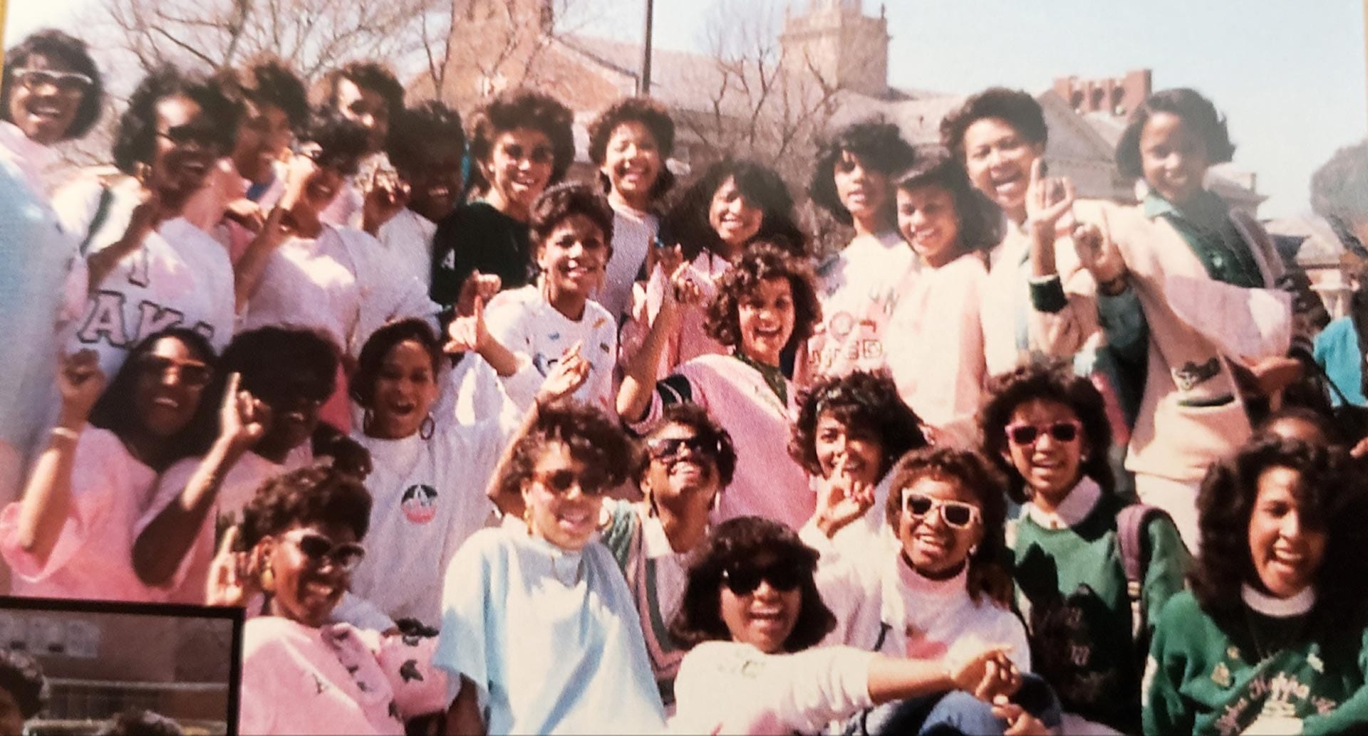 A group of women at Howard University.