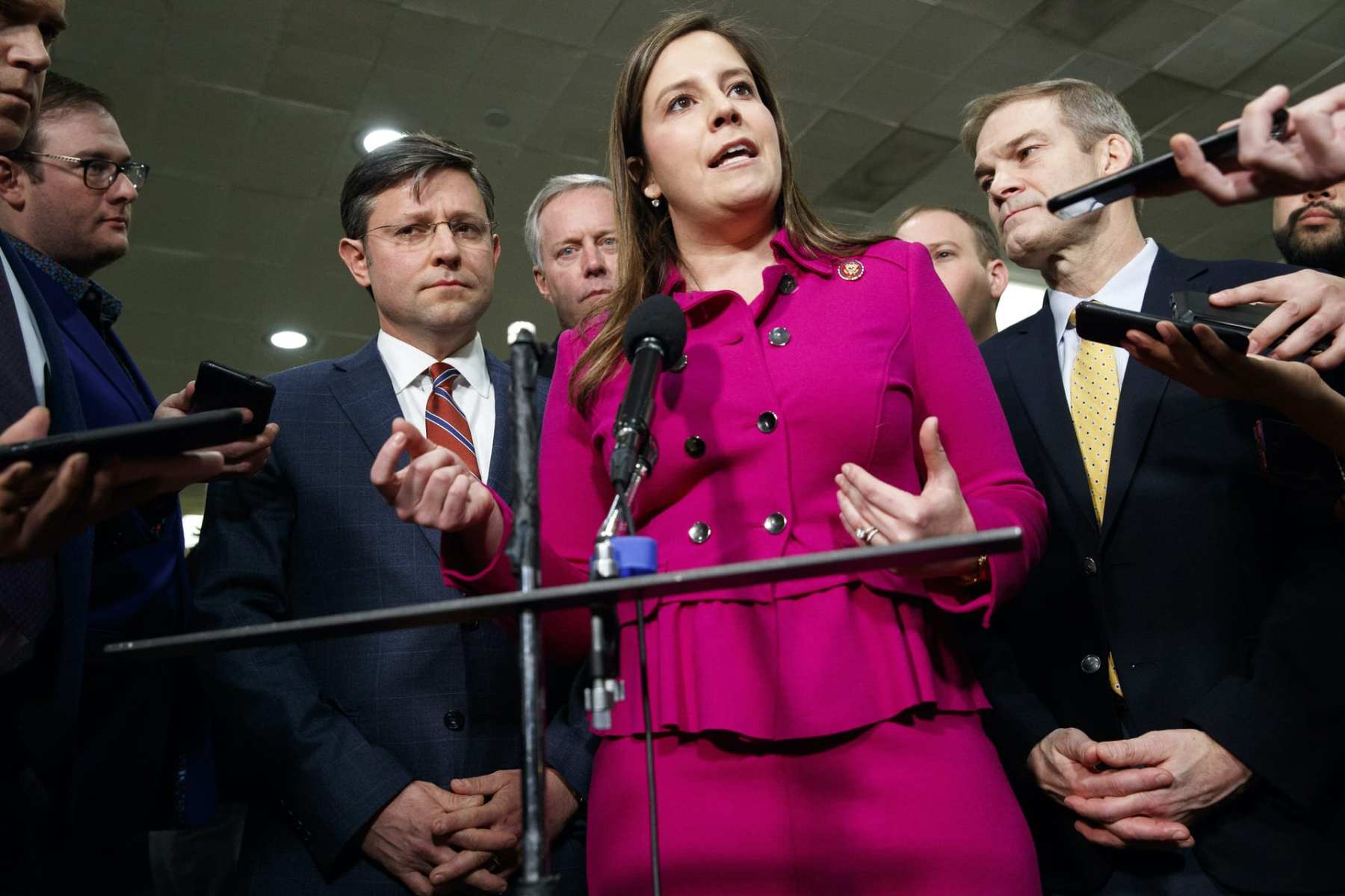 Elise Stefanik, Mike Johnson, Mark Meadows, Lee Zeldin, Jim Jordan