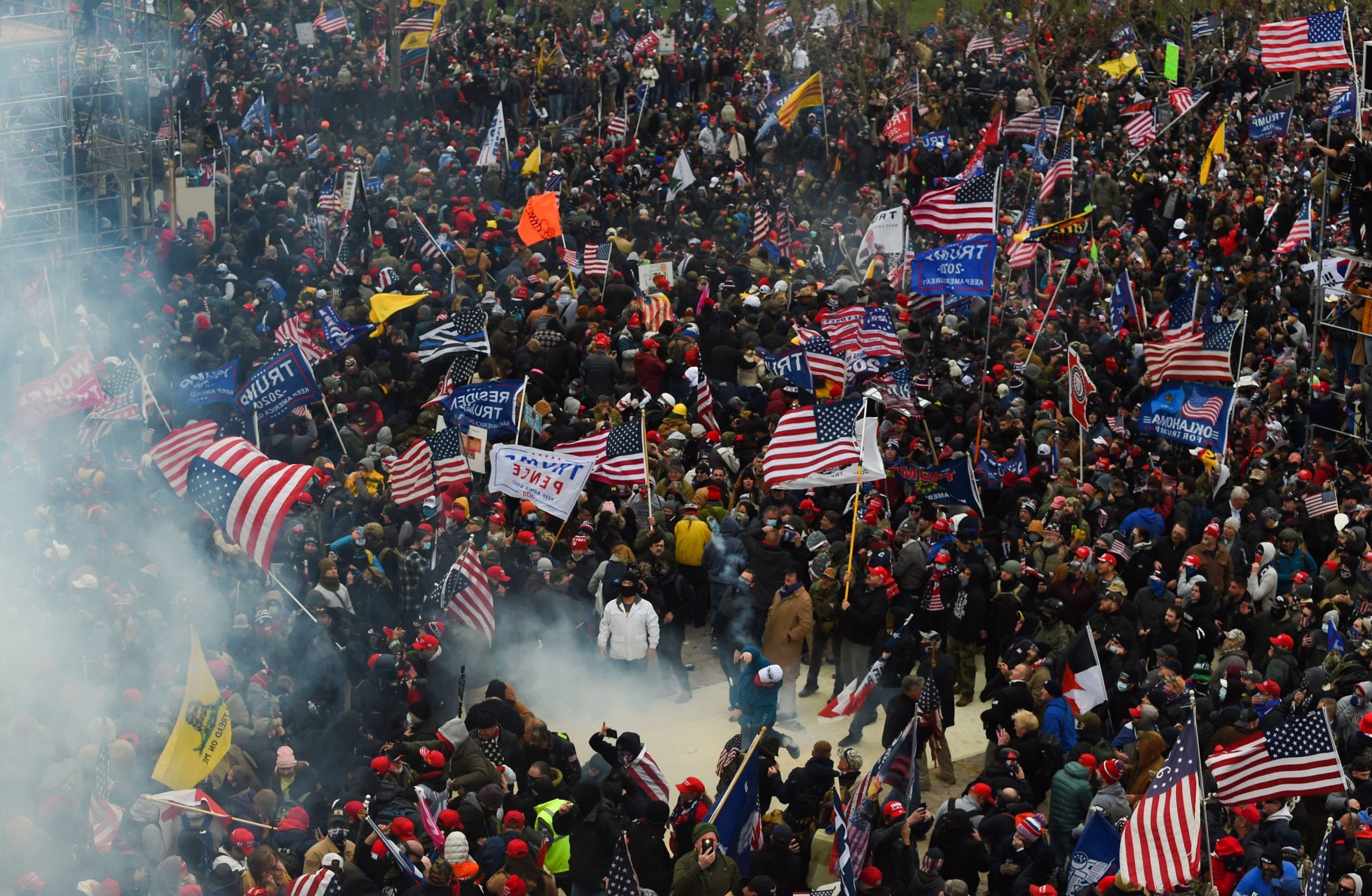 Trump supporters breeched security and entered the Capitol as Congress debated the a 2020 presidential election certification process.