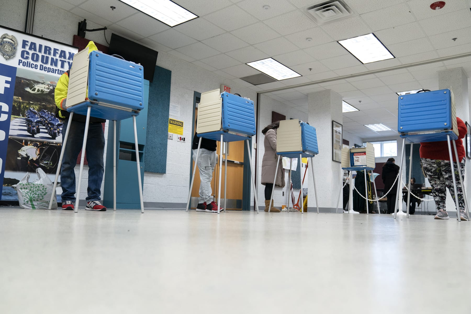 Early voting in Virginia.