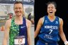 Trans athletes Chris Mosier and Layshia Clarendon.