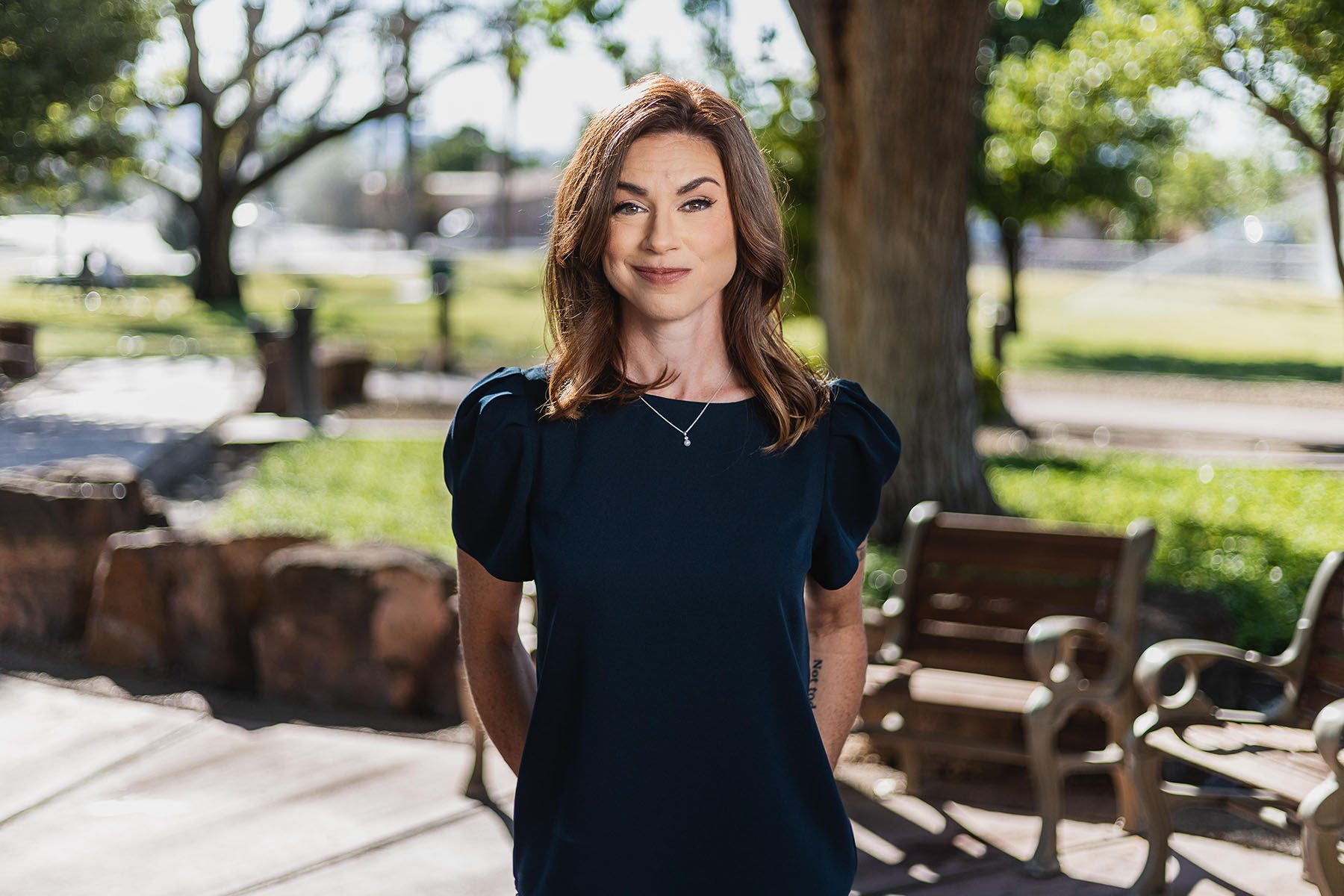 Becki Graham poses for a portrait