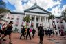 Abortion rights advocates march to the Florida Capitol.