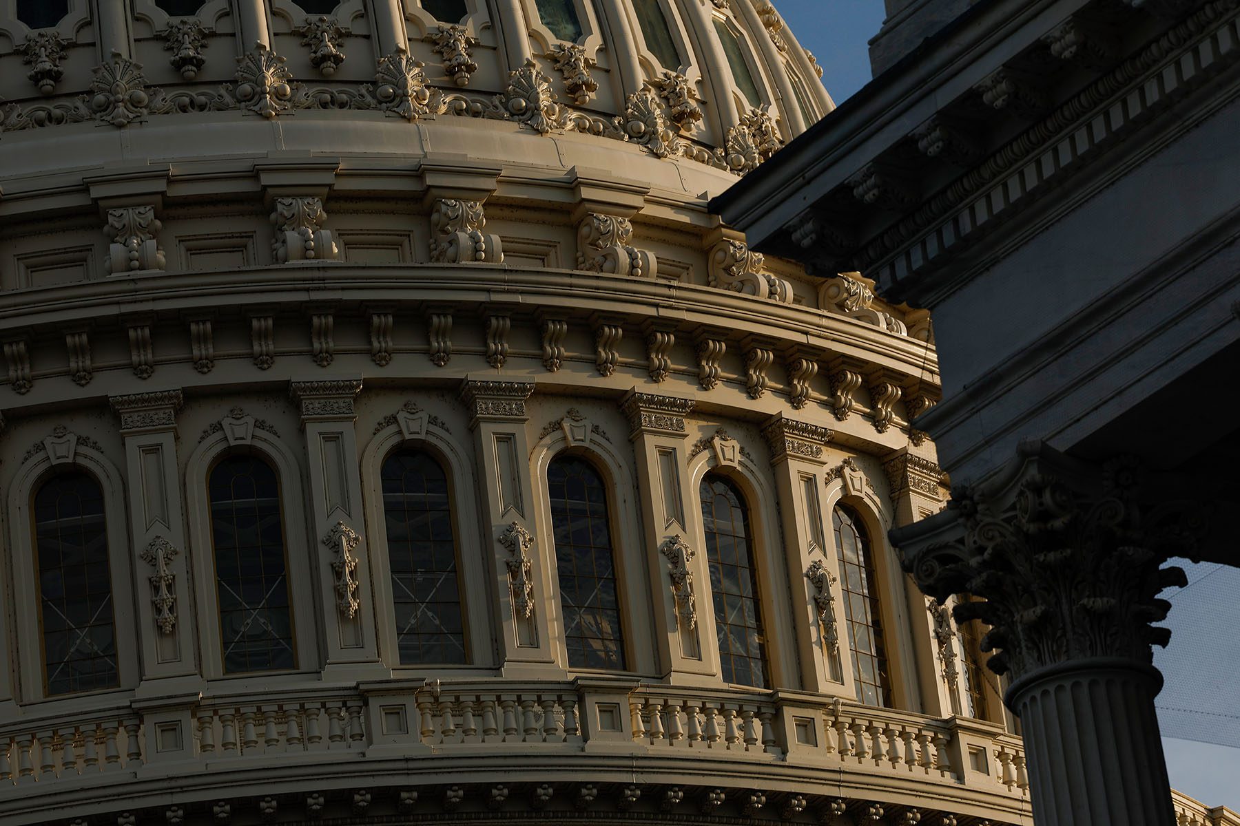 A view of the U.S. Capitol Dome