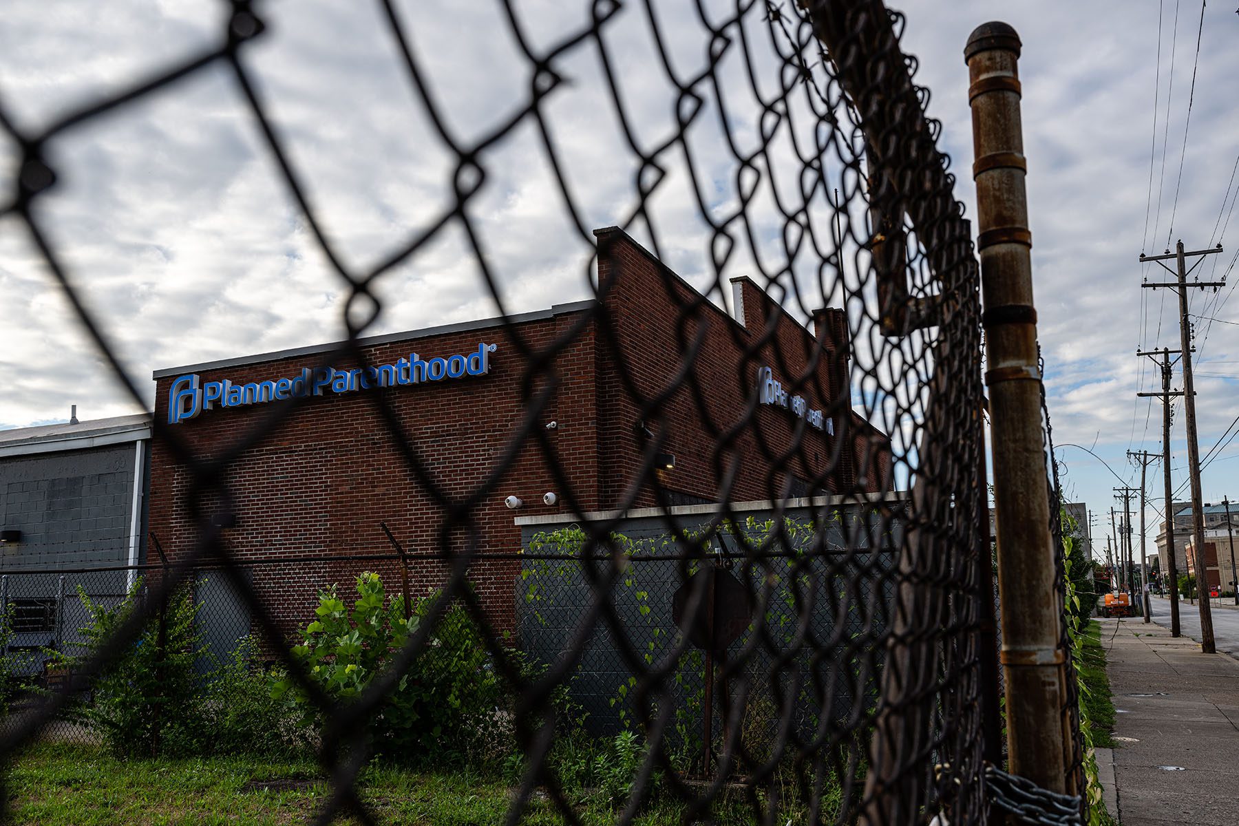 A Planned Parenthood Health Center is seen in Louisville, Kentucky.