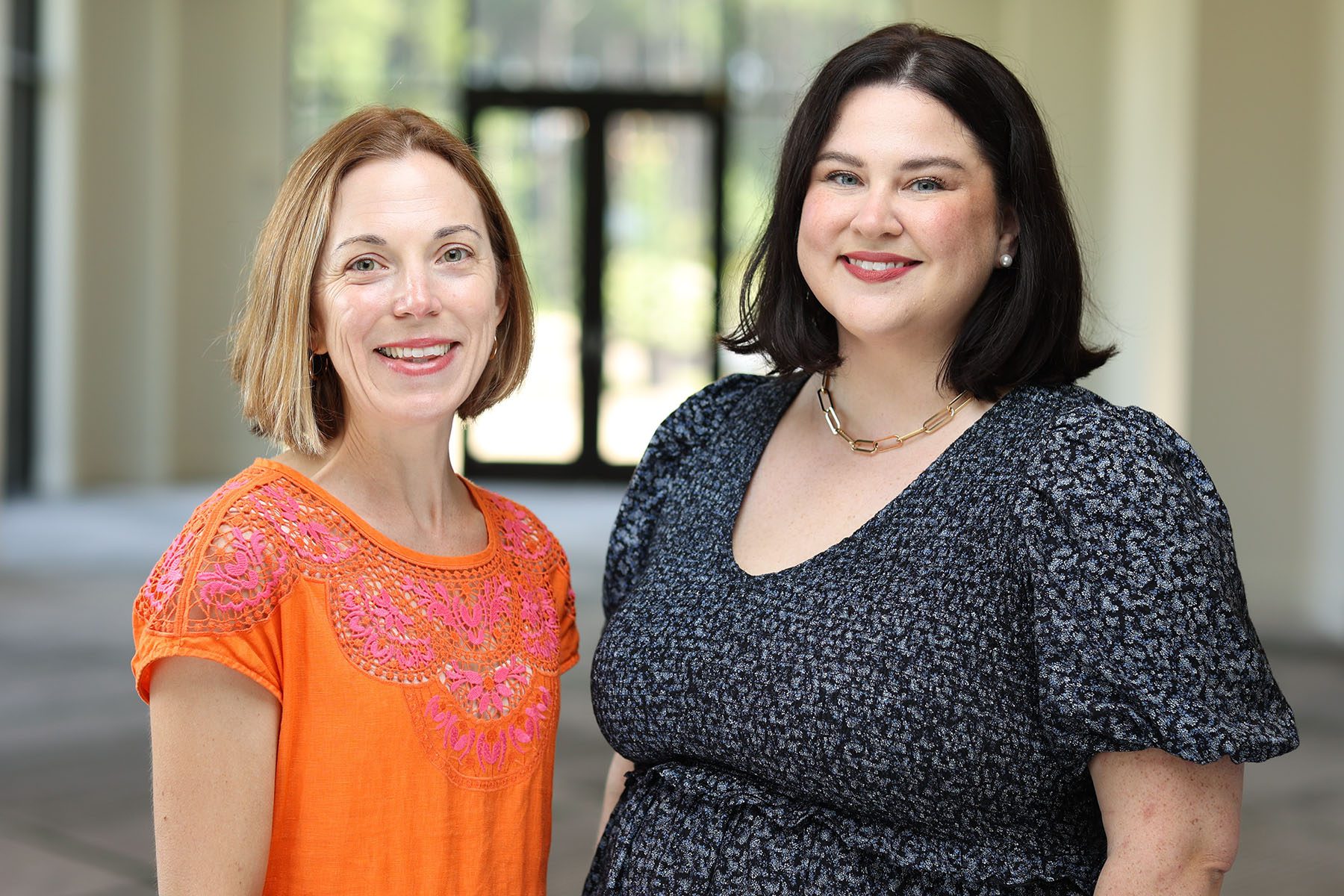 Portrait of Jamie Bardwell and Danielle Lampton, who co-founded Converge.