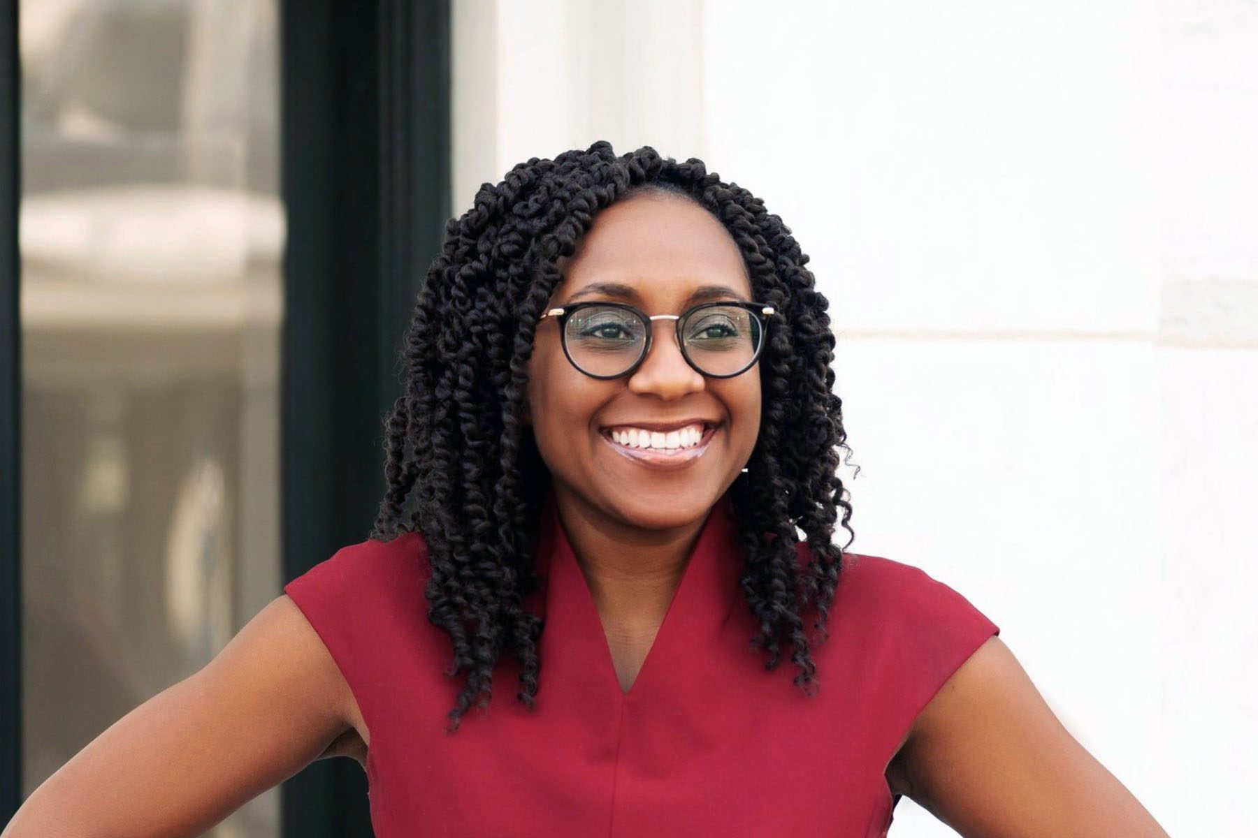 Portrait of Janelle Jones smiling