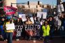 People march through downtown Amarillo, Texas to protest a lawsuit to ban the abortion drug mifepristone.