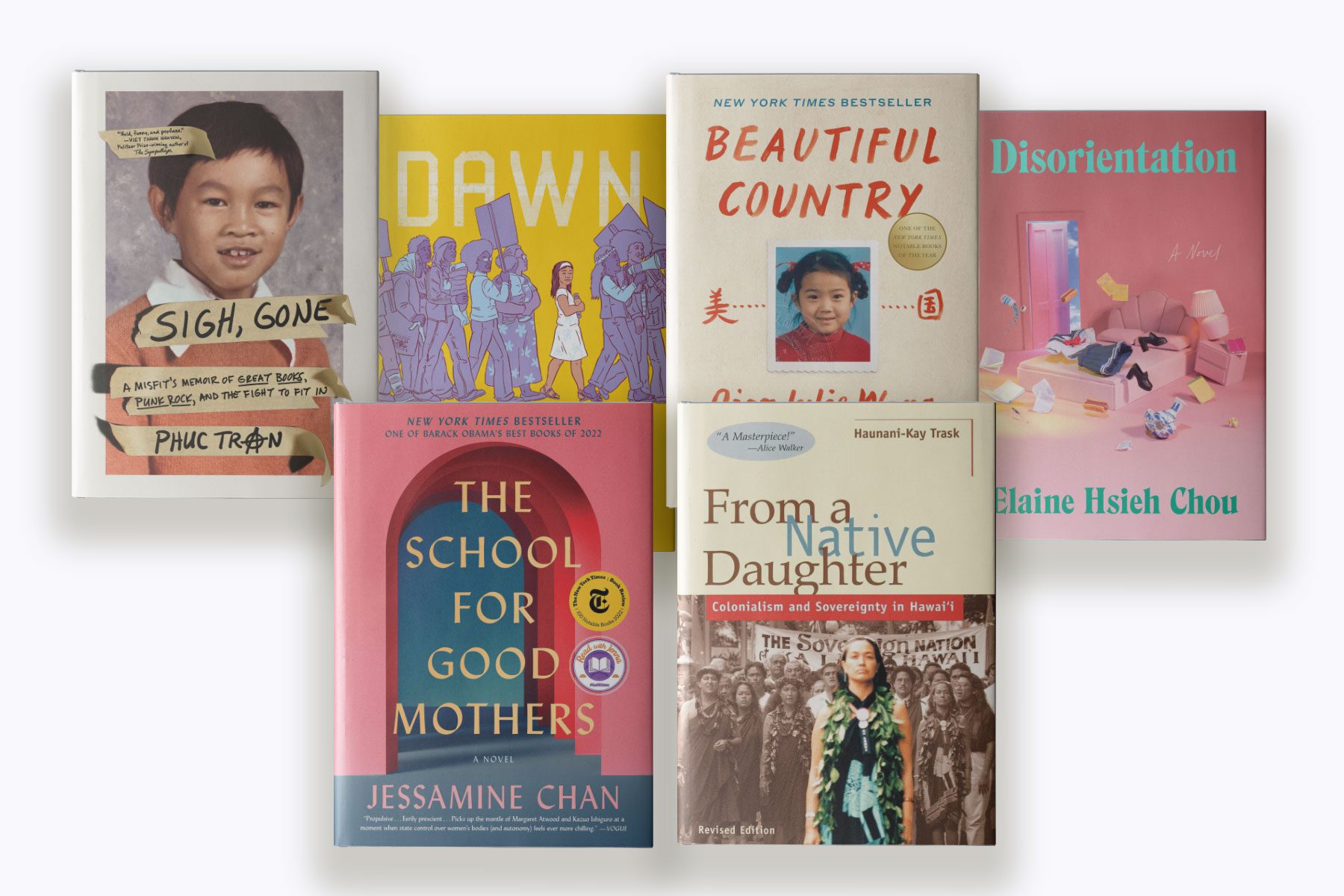 A compilation of book recommendations for AAPI Heritage month.