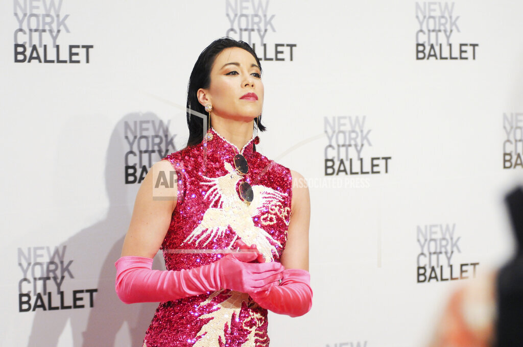 Georgina Pazcoguin attends the New York City Ballet Spring Gala.