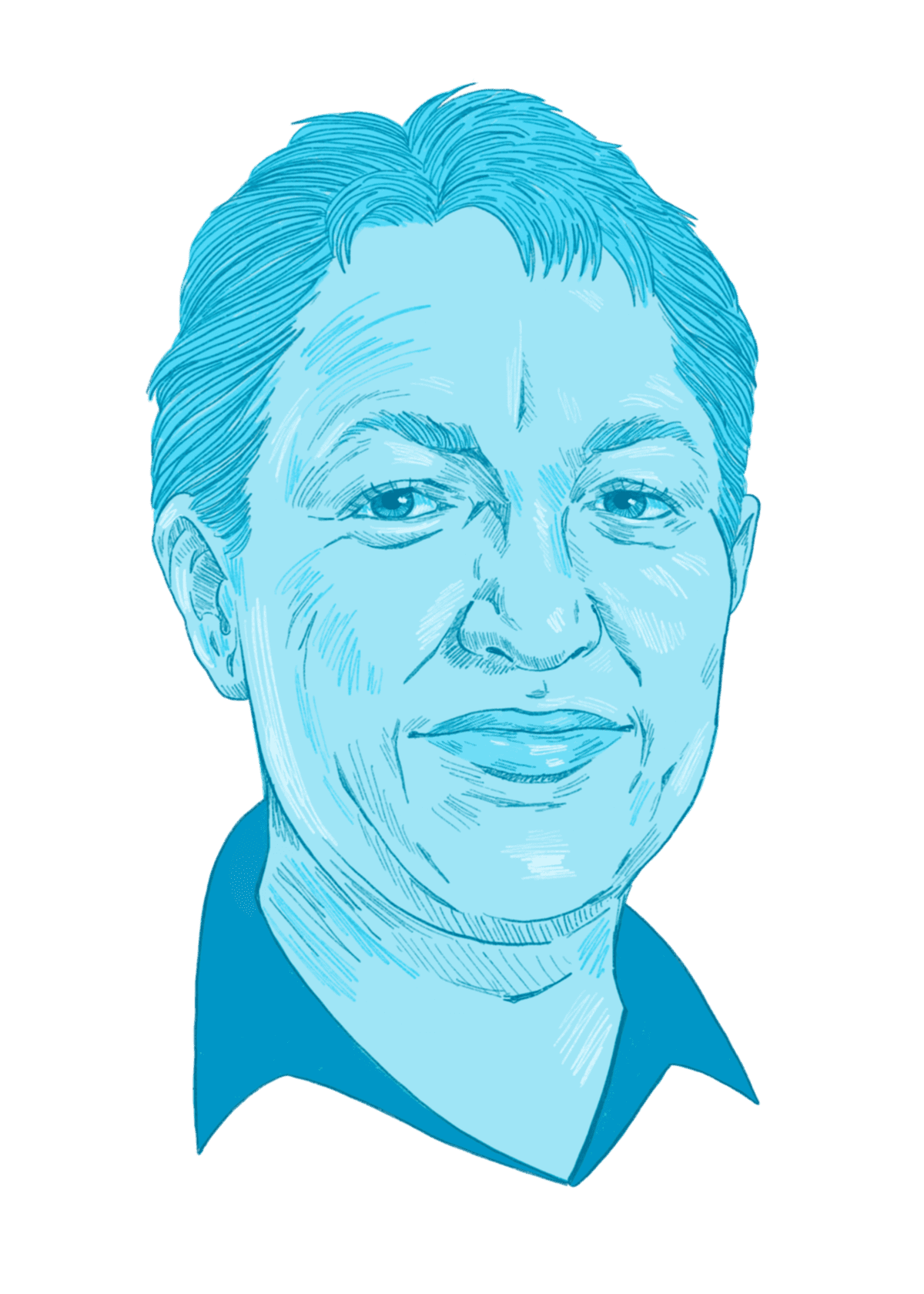 Illustrated portrait of Dr. Cheryl Hamlin