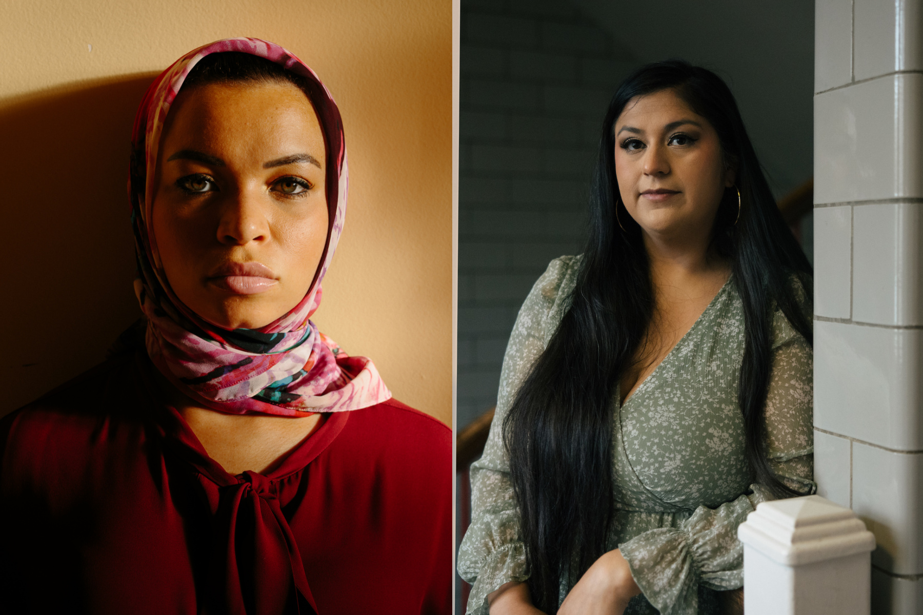 Blair Imani (left) and Nadia Salazar Sandi and their co-plaintiffs received a settlement in a lawsuit over the circumstances of their arrest and detention in Baton Rouge, Louisiana during a protest in 2016.