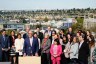 Washington Gov. Jay Inslee speaks during a press conference.