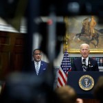 President Biden is joined by Education Secretary Miguel Cardona as he announces new actions to protect borrowers at the White House.