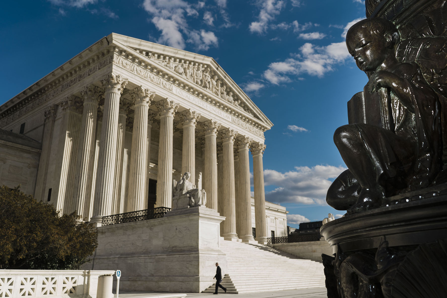 The Supreme Court of the United States building.