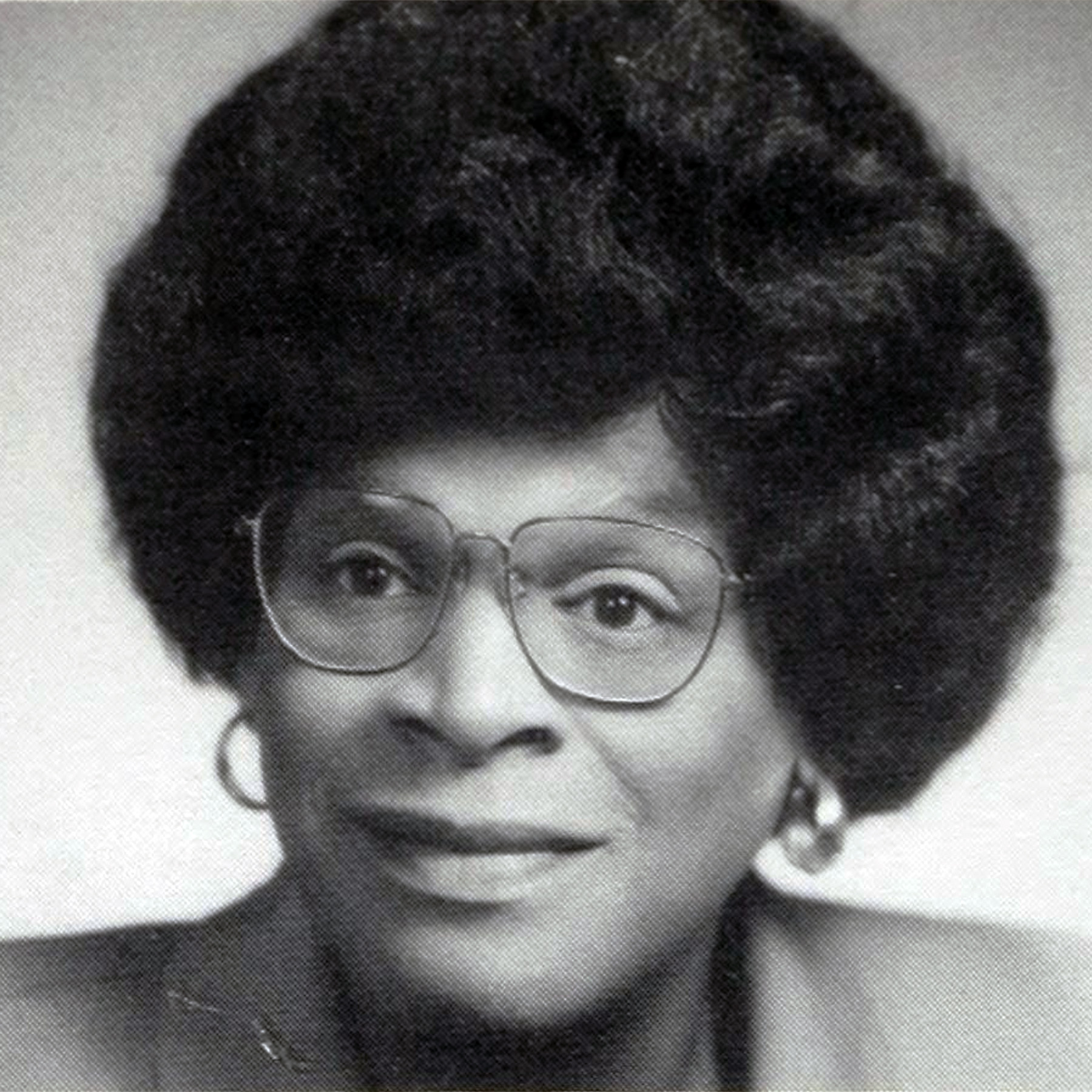 An archival photo of Althea Garrison circa 1993.