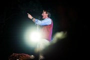 Virginia Gov. Glenn Youngkin speaks during a rally at Ballyhoos restaurant in Virginia Beach, Virginia.