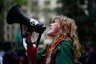 Activists from Extinction Rebellion take part in a protest to highlight government inaction on climate change.