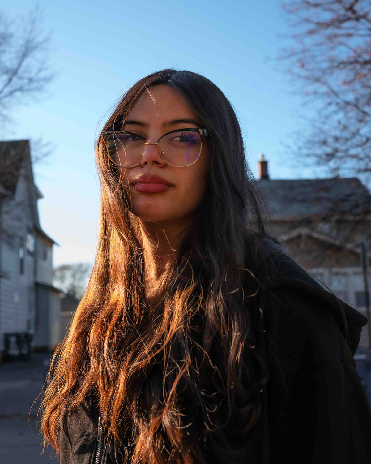 Portrait of Deanna Palacio, an eighth-grader at Robert Abbott Middle School