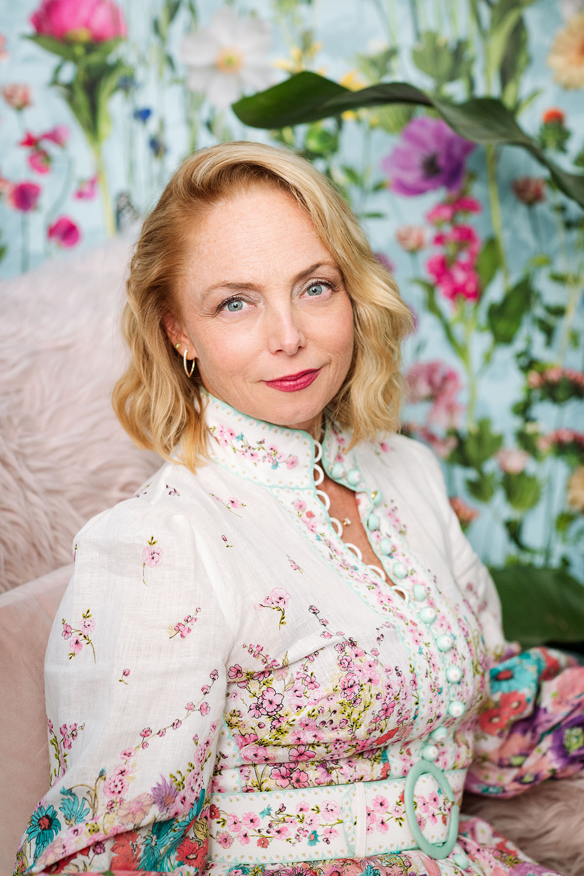 Louisette Geiss poses for a portrait at home in Los Angeles.