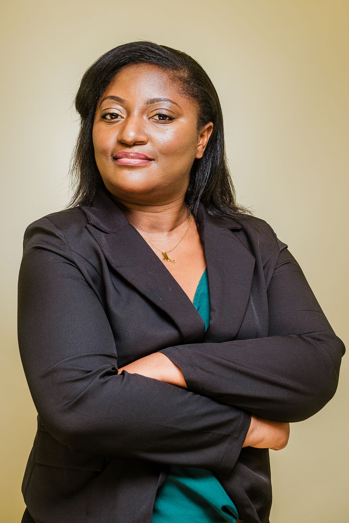 A headshot of 19th News fellow Merdie Nzanga.