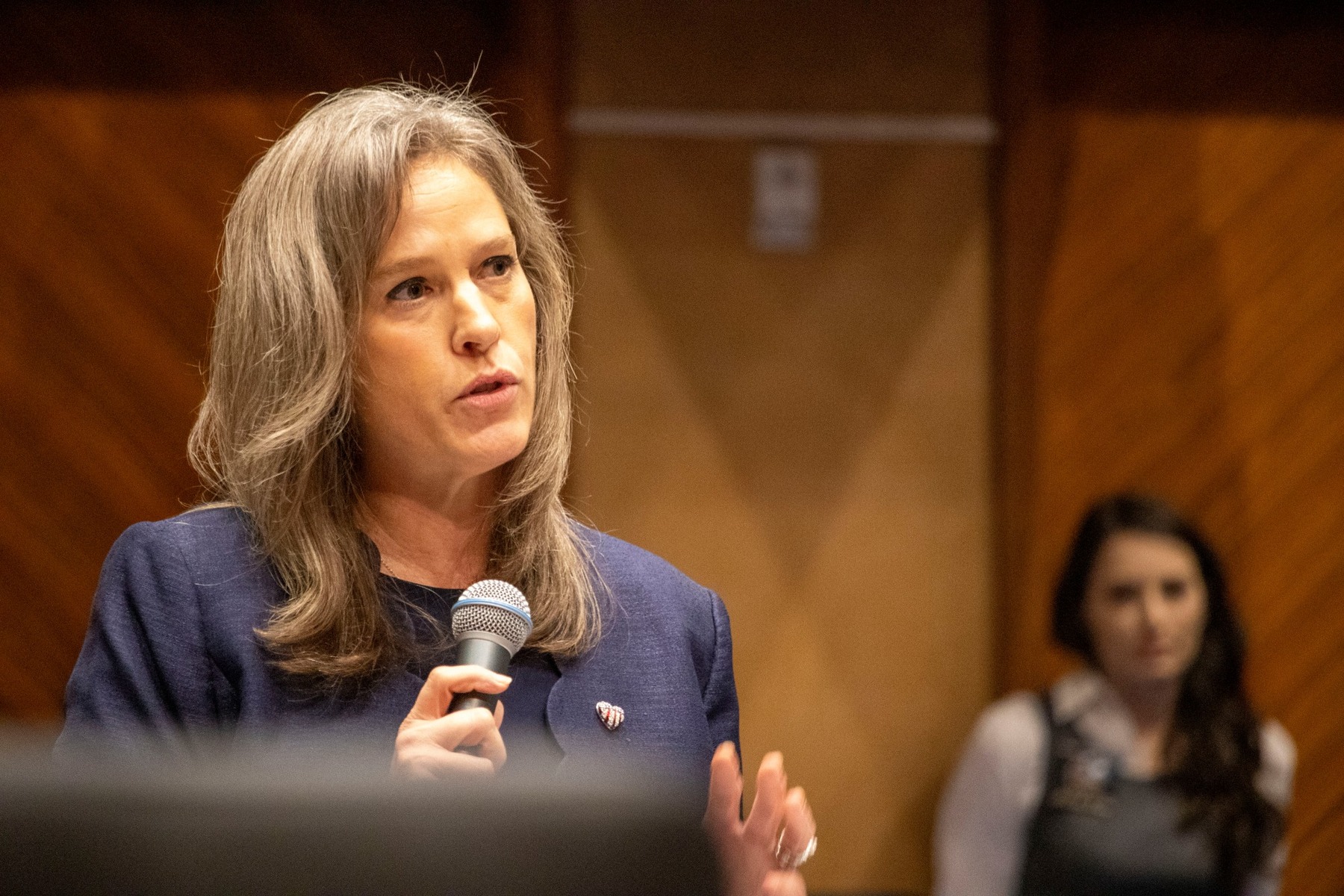 Sen. Shawnna Bolick, R-Phoenix, speaks on the Arizona Senate floor.