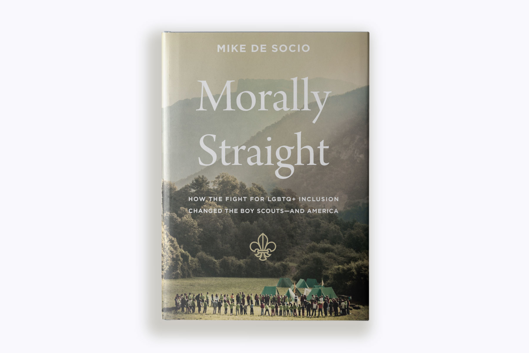 An image of author Mike De Socio's book "Morally Straight".