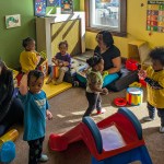 Toddlers play at Dill’s family child care.