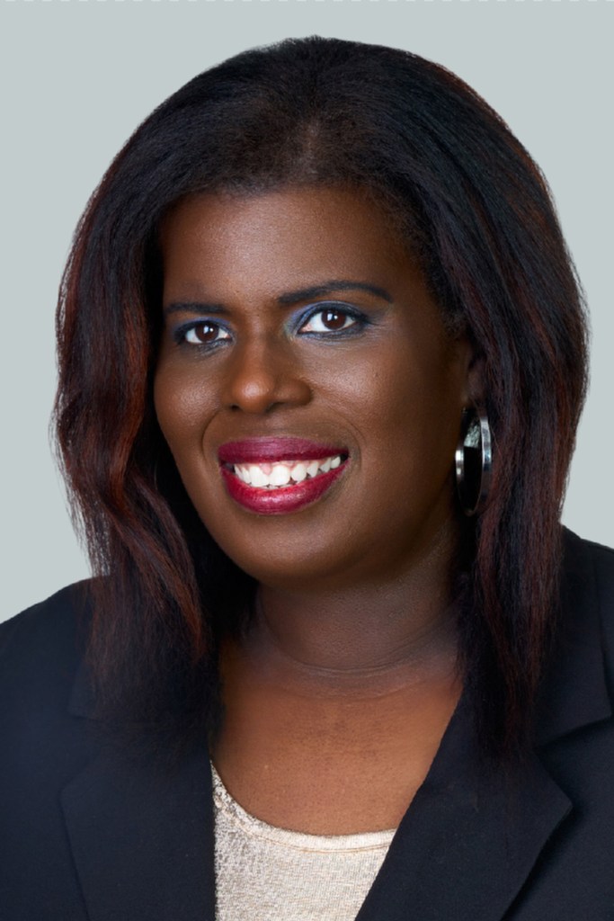 A portrait of a woman.