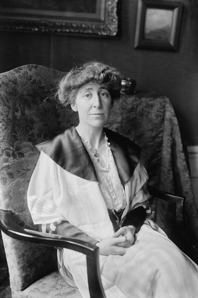 Jeannette Rankin photographed in 1917